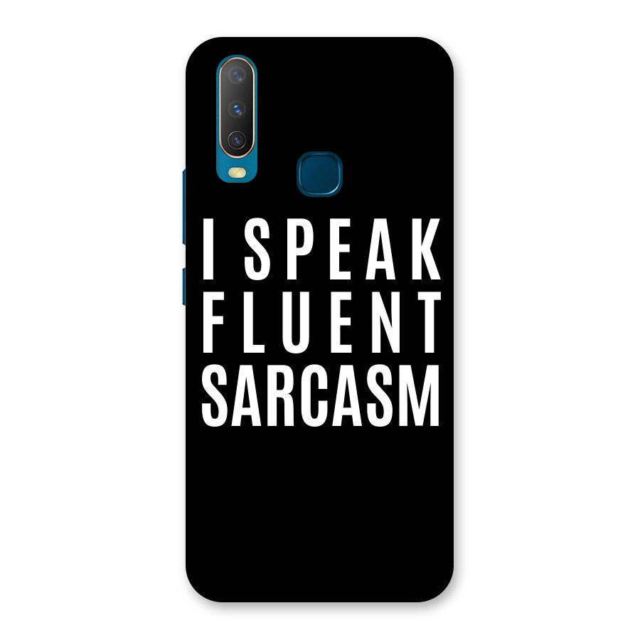 Fluent Sarcasm Back Case for Vivo Y11