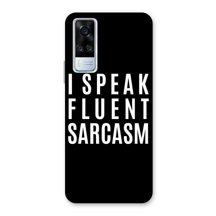 Fluent Sarcasm Back Case for Vivo Y31