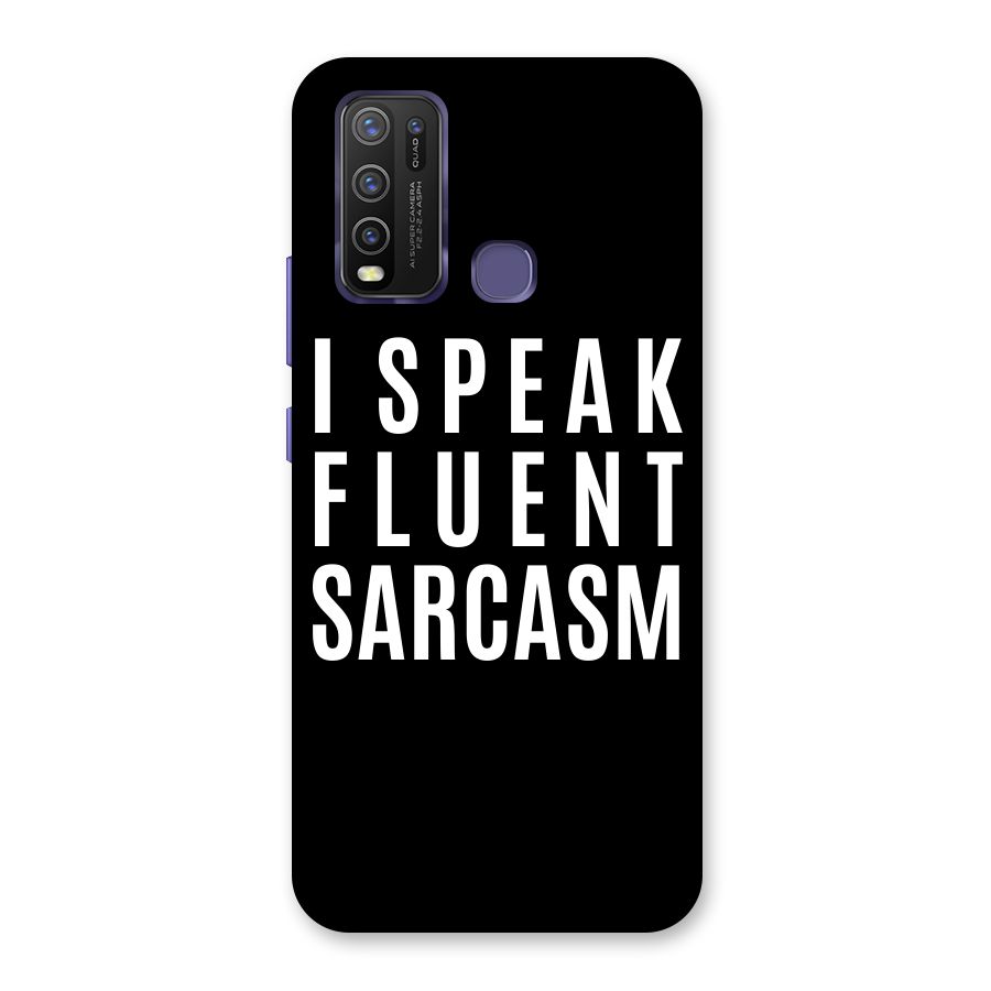 Fluent Sarcasm Back Case for Vivo Y50