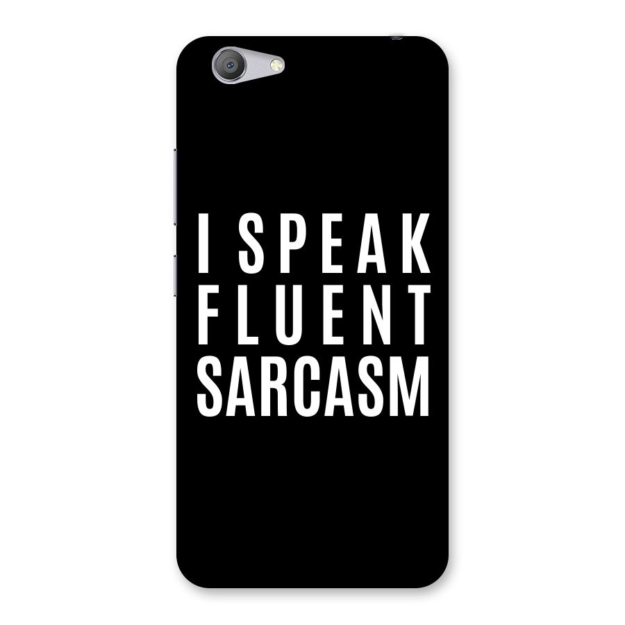 Fluent Sarcasm Back Case for Vivo Y53