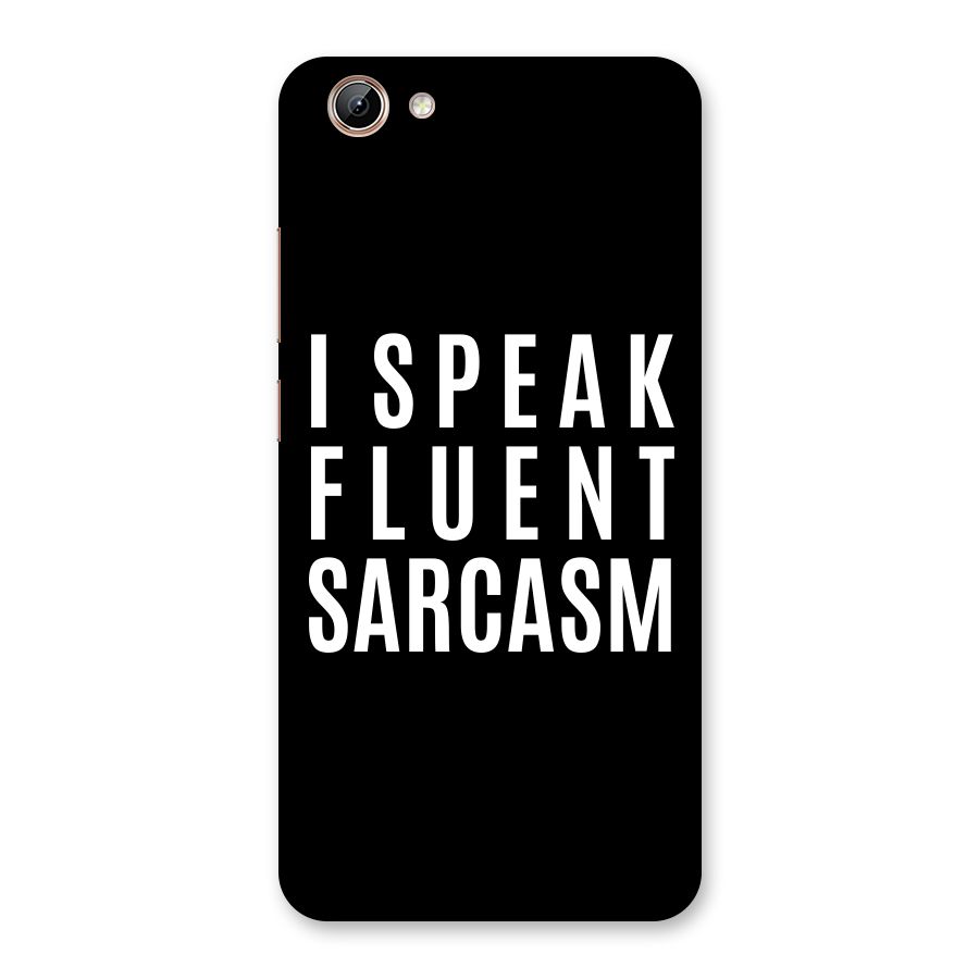Fluent Sarcasm Back Case for Vivo Y71