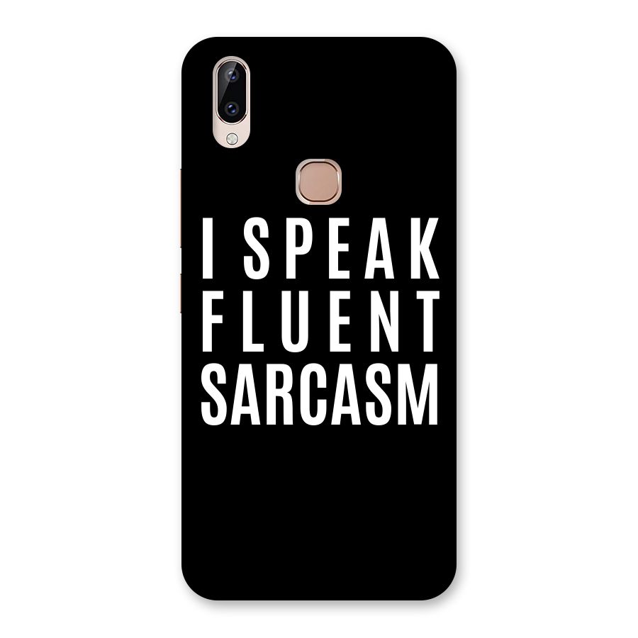Fluent Sarcasm Back Case for Vivo Y83 Pro