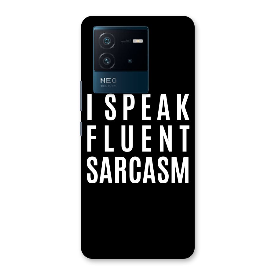 Fluent Sarcasm Back Case for Vivo iQOO Neo 6 5G
