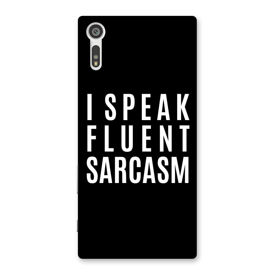 Fluent Sarcasm Back Case for Xperia XZ