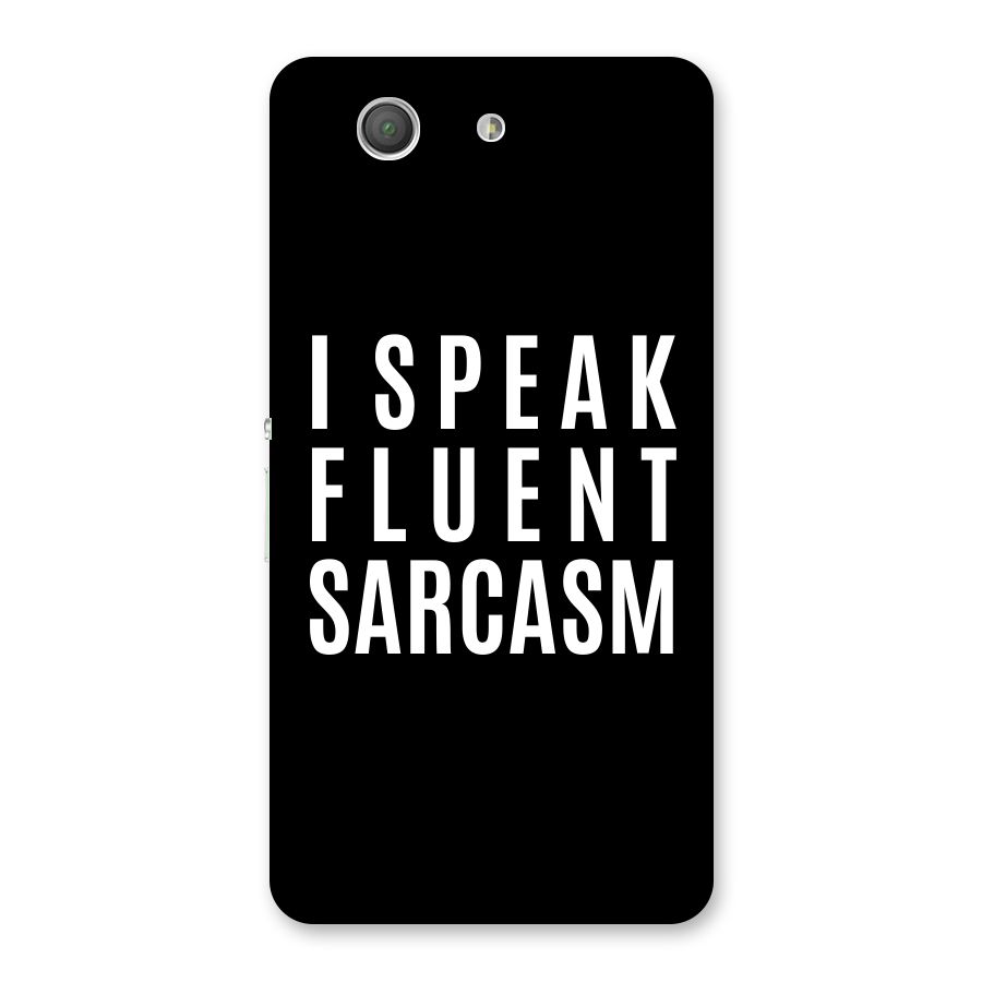 Fluent Sarcasm Back Case for Xperia Z3 Compact