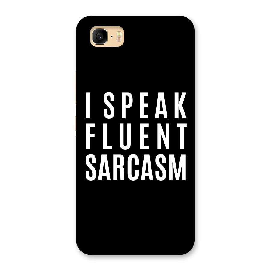 Fluent Sarcasm Back Case for Zenfone 3s Max