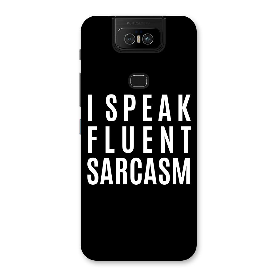 Fluent Sarcasm Back Case for Zenfone 6z