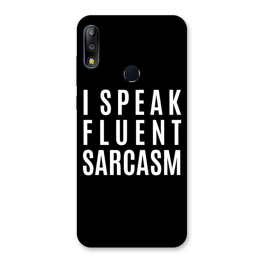Fluent Sarcasm Back Case for Zenfone Max Pro M2