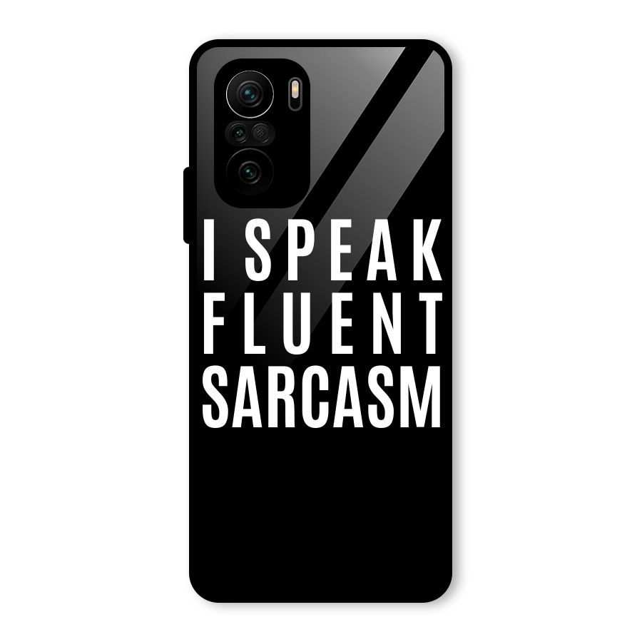 Fluent Sarcasm Glass Back Case for Mi 11x