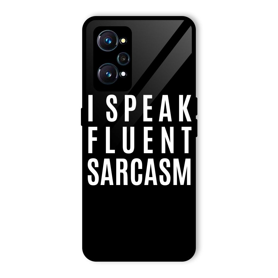 Fluent Sarcasm Glass Back Case for Realme GT 2