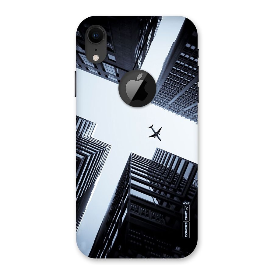 Fly Perspective Back Case for iPhone XR Logo Cut