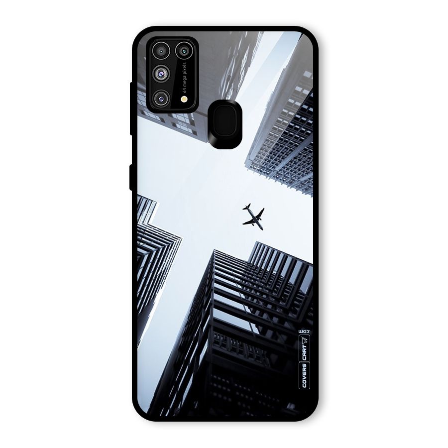 Fly Perspective Glass Back Case for Galaxy F41