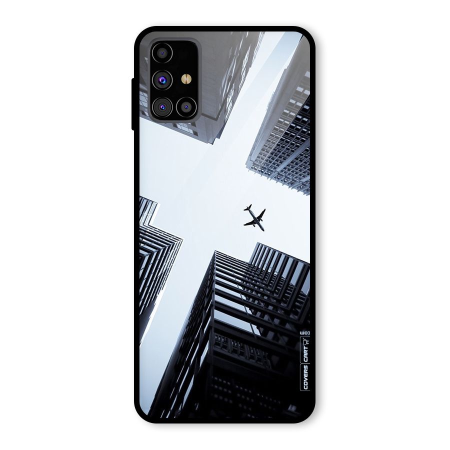 Fly Perspective Glass Back Case for Galaxy M31s