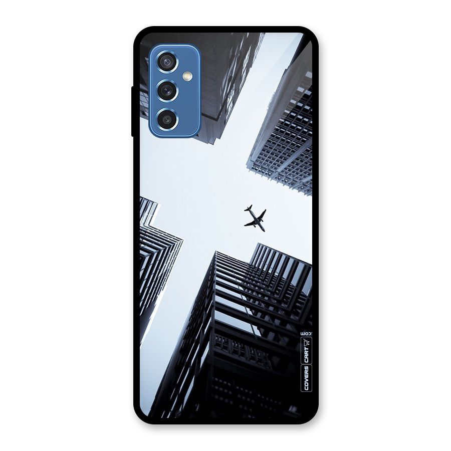 Fly Perspective Glass Back Case for Galaxy M52 5G