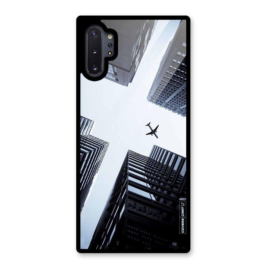 Fly Perspective Glass Back Case for Galaxy Note 10 Plus