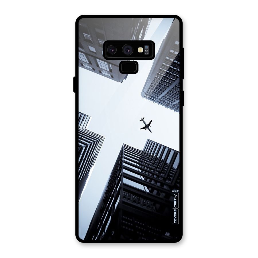Fly Perspective Glass Back Case for Galaxy Note 9