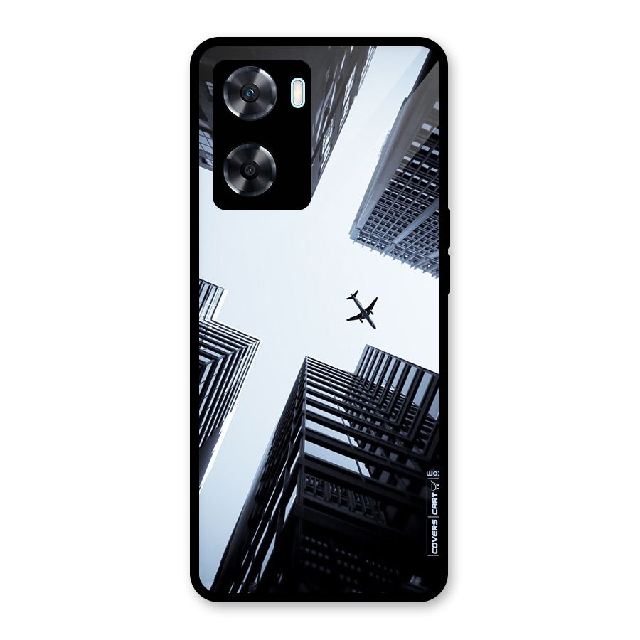 Fly Perspective Glass Back Case for Oppo A77