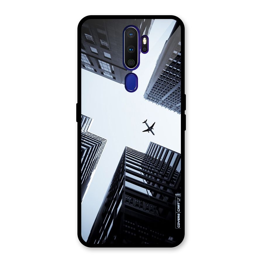 Fly Perspective Glass Back Case for Oppo A9 (2020)