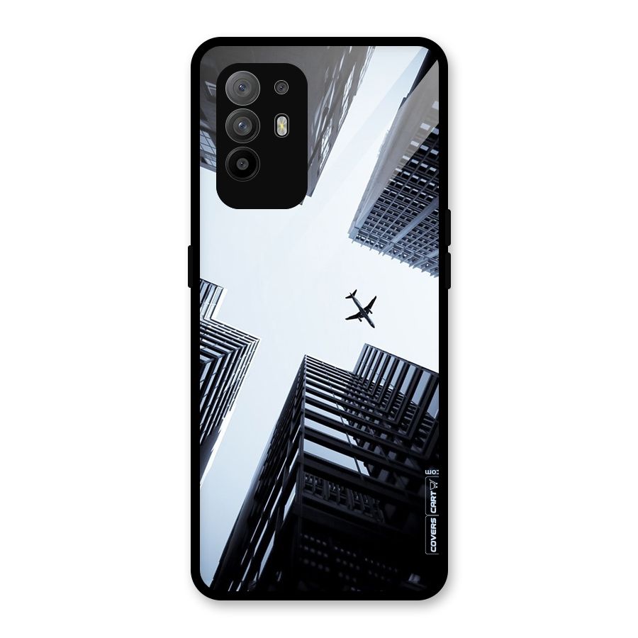 Fly Perspective Glass Back Case for Oppo F19 Pro Plus 5G