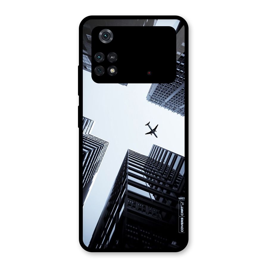 Fly Perspective Glass Back Case for Poco M4 Pro 4G