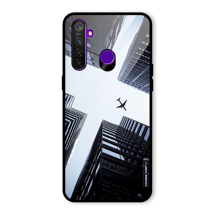 Fly Perspective Glass Back Case for Realme 5 Pro