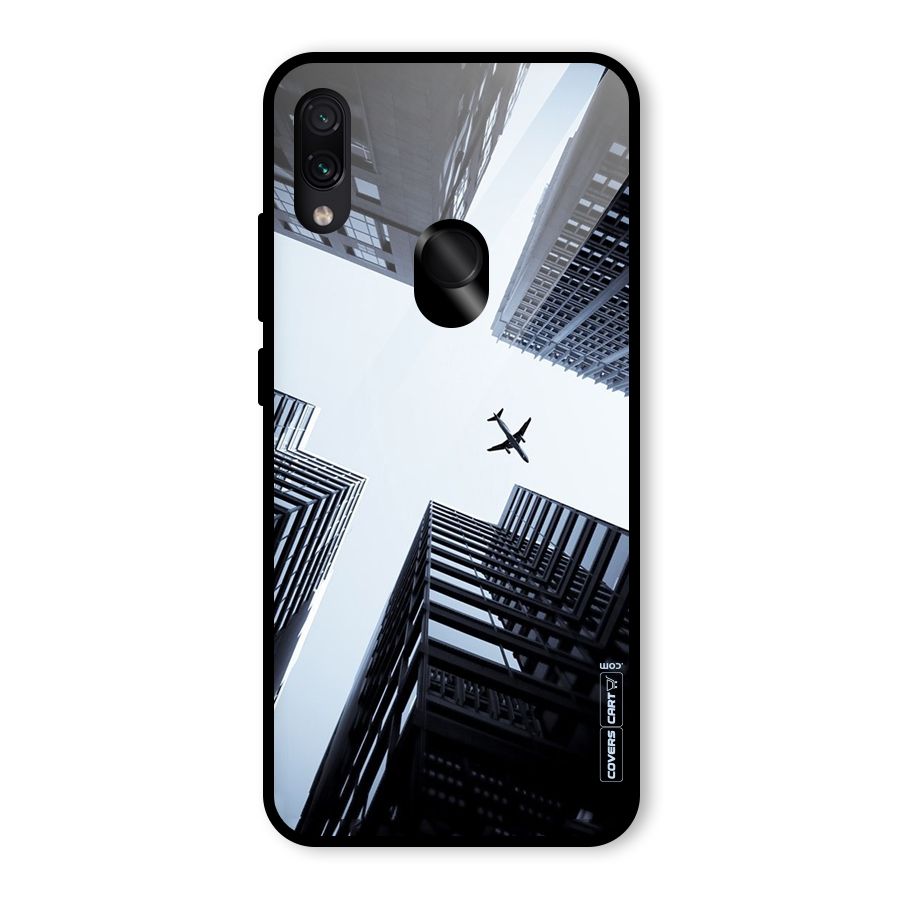 Fly Perspective Glass Back Case for Redmi Note 7 Pro