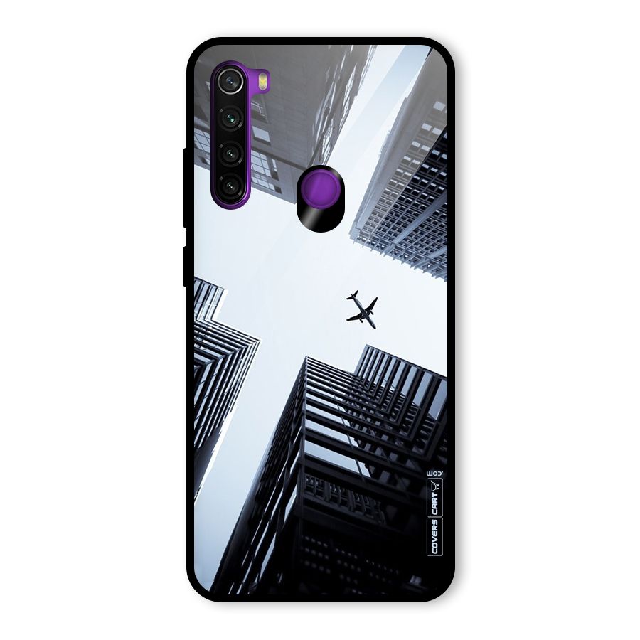 Fly Perspective Glass Back Case for Redmi Note 8