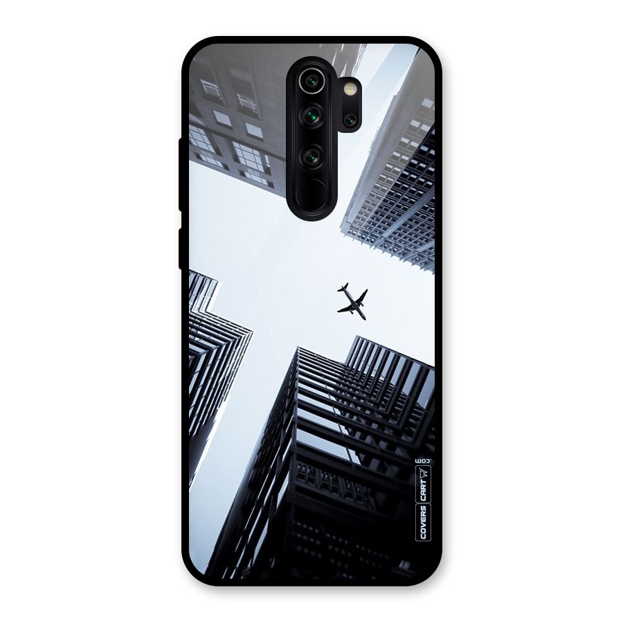 Fly Perspective Glass Back Case for Redmi Note 8 Pro