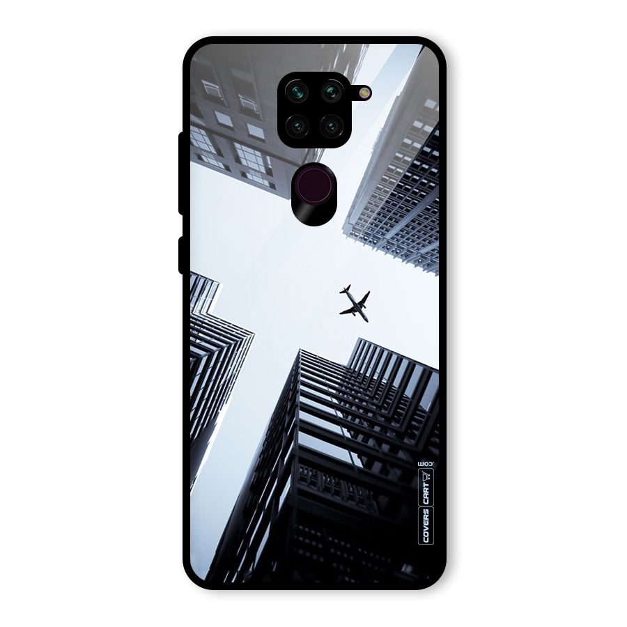 Fly Perspective Glass Back Case for Redmi Note 9