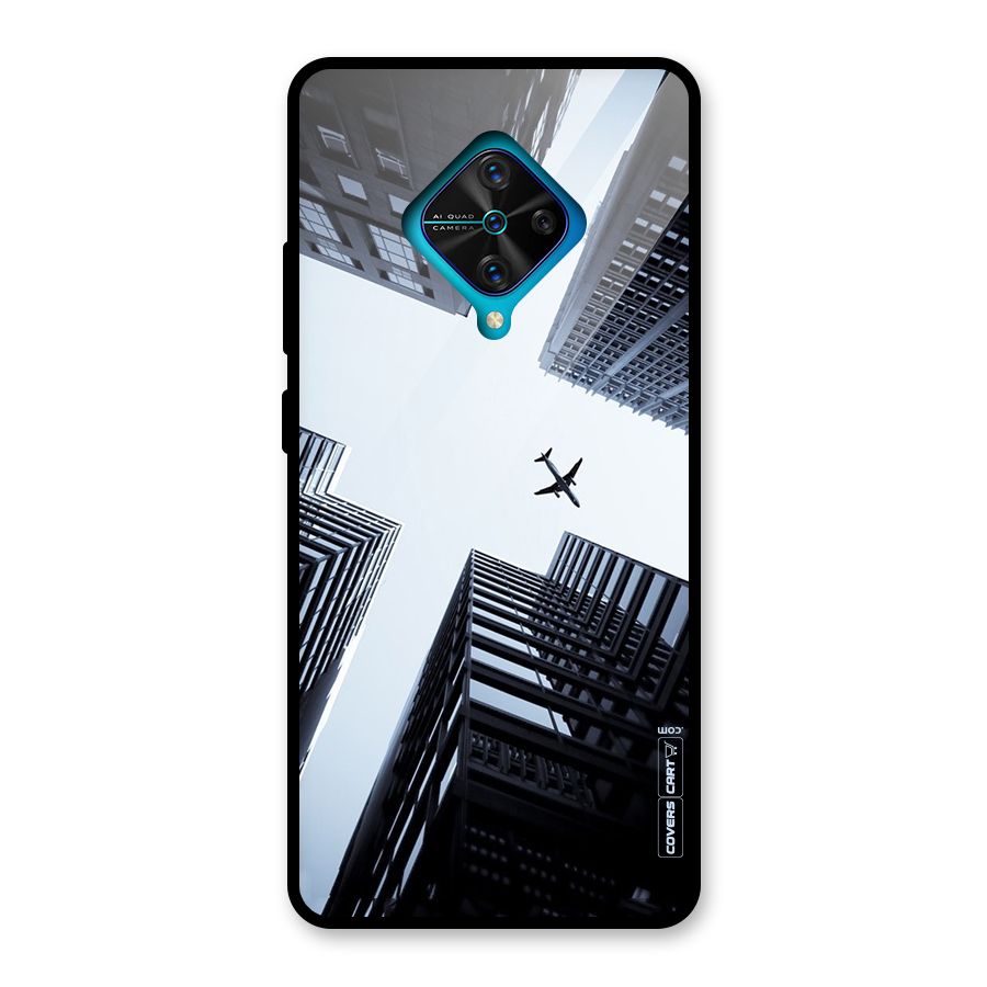 Fly Perspective Glass Back Case for Vivo S1 Pro