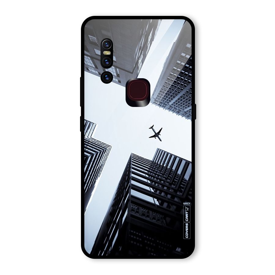 Fly Perspective Glass Back Case for Vivo V15