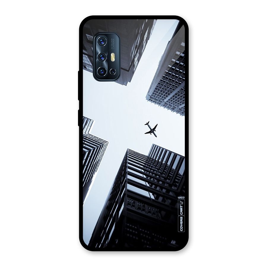 Fly Perspective Glass Back Case for Vivo V17