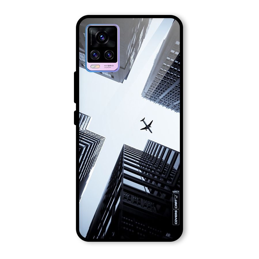 Fly Perspective Glass Back Case for Vivo V20 Pro
