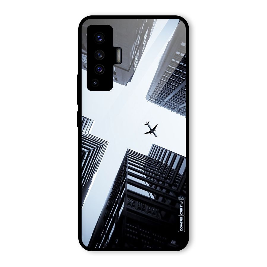 Fly Perspective Glass Back Case for Vivo X50