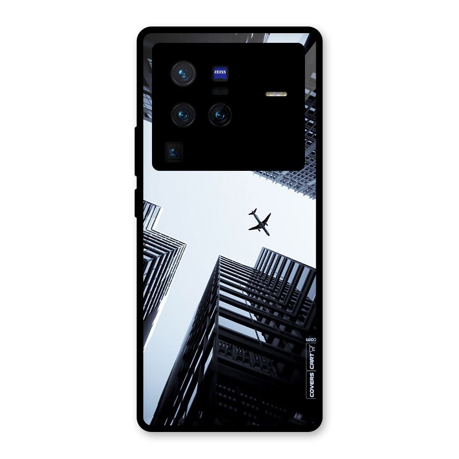 Fly Perspective Glass Back Case for Vivo X80 Pro