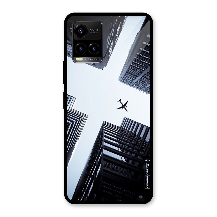 Fly Perspective Glass Back Case for Vivo Y21A