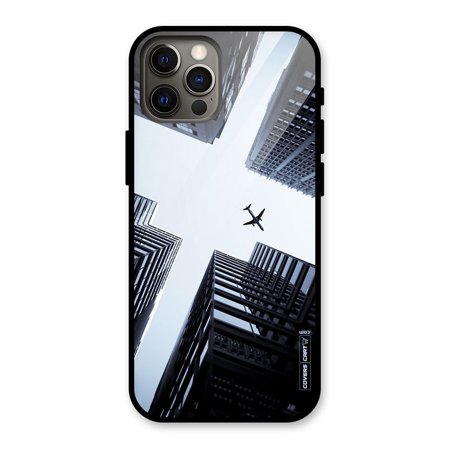 Fly Perspective Glass Back Case for iPhone 12 Pro
