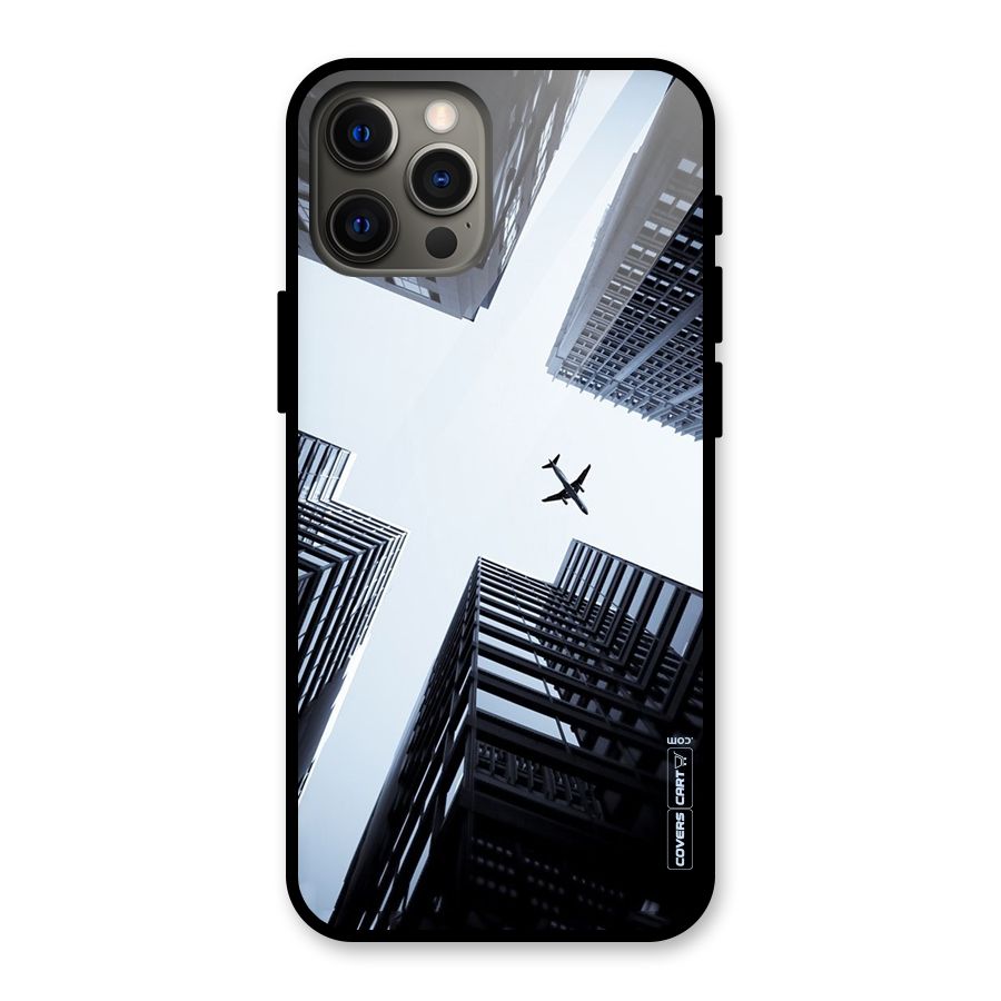 Fly Perspective Glass Back Case for iPhone 12 Pro Max