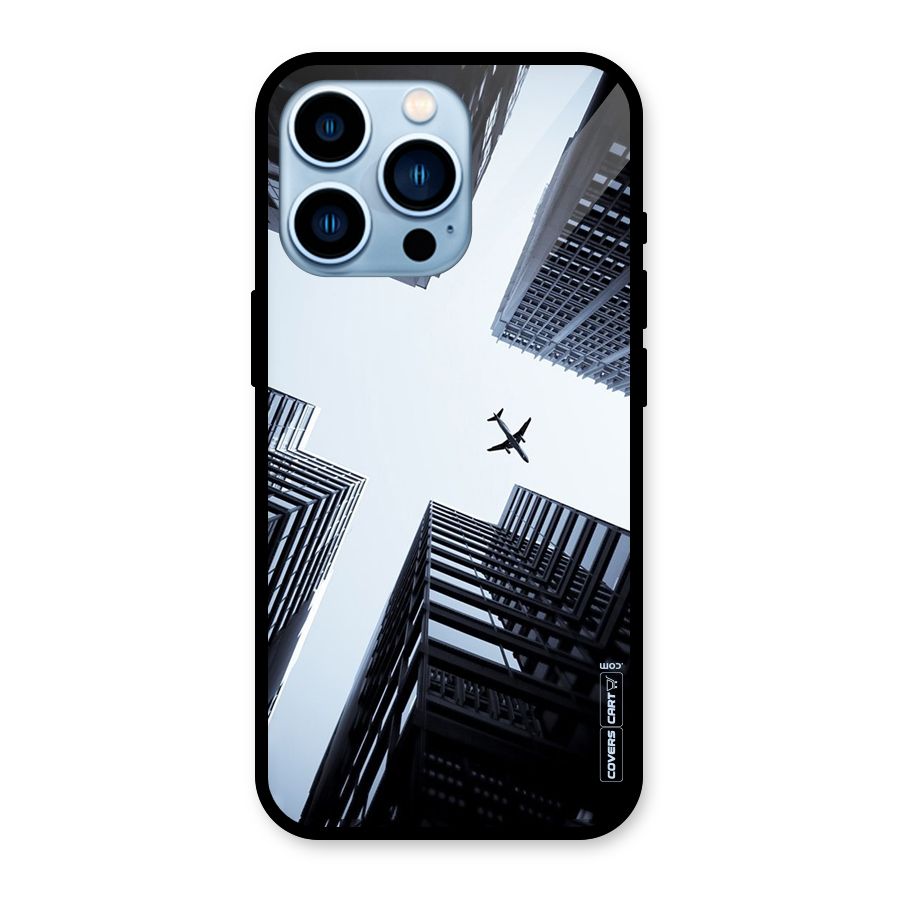 Fly Perspective Glass Back Case for iPhone 13 Pro