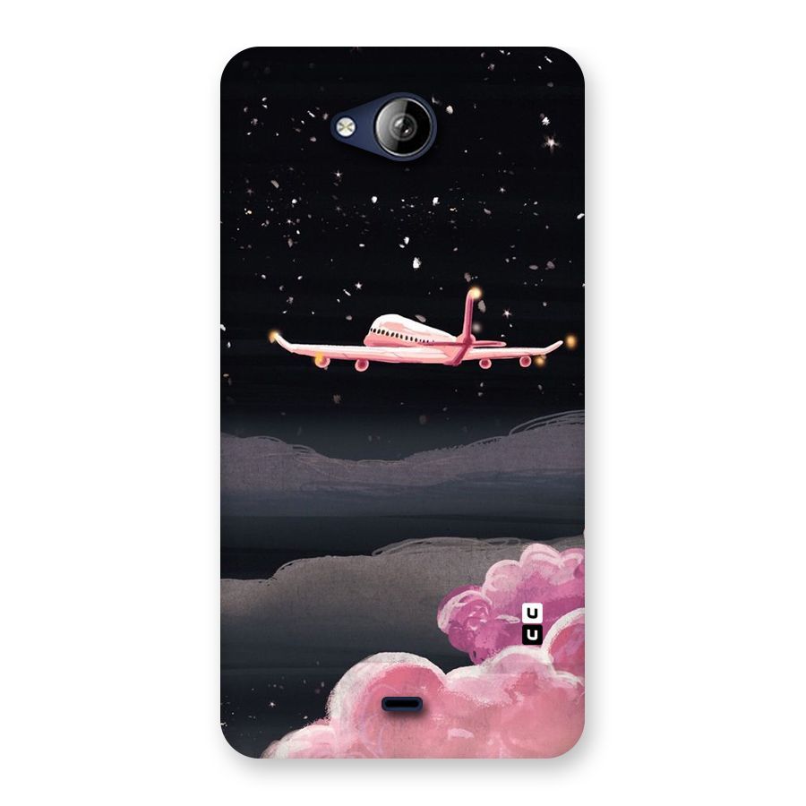 Fly Pink Back Case for Canvas Play Q355