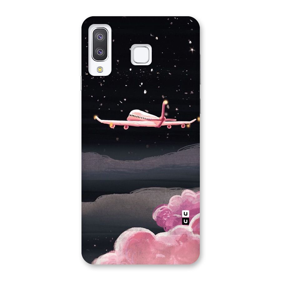 Fly Pink Back Case for Galaxy A8 Star