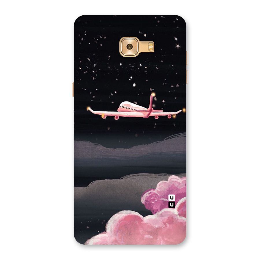 Fly Pink Back Case for Galaxy C9 Pro