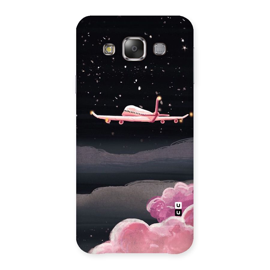 Fly Pink Back Case for Galaxy E7