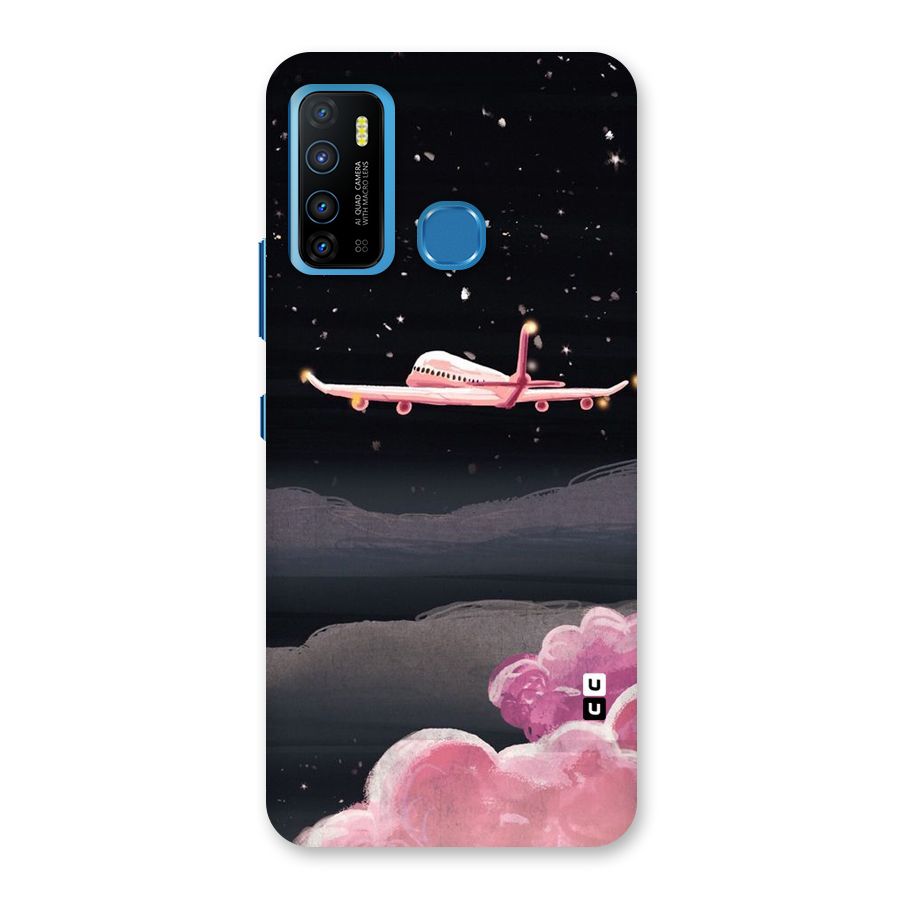 Fly Pink Back Case for Infinix Hot 9
