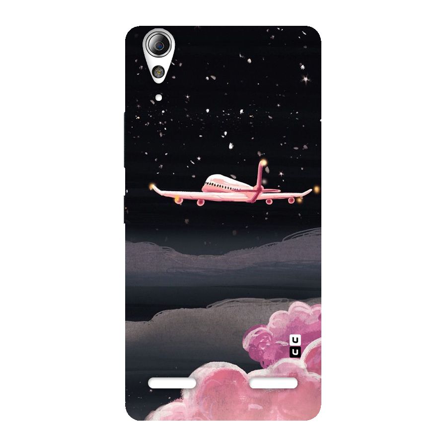 Fly Pink Back Case for Lenovo A6000