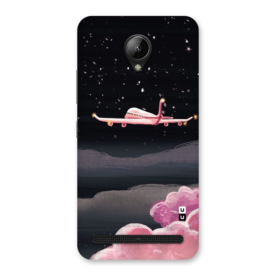 Fly Pink Back Case for Lenovo C2