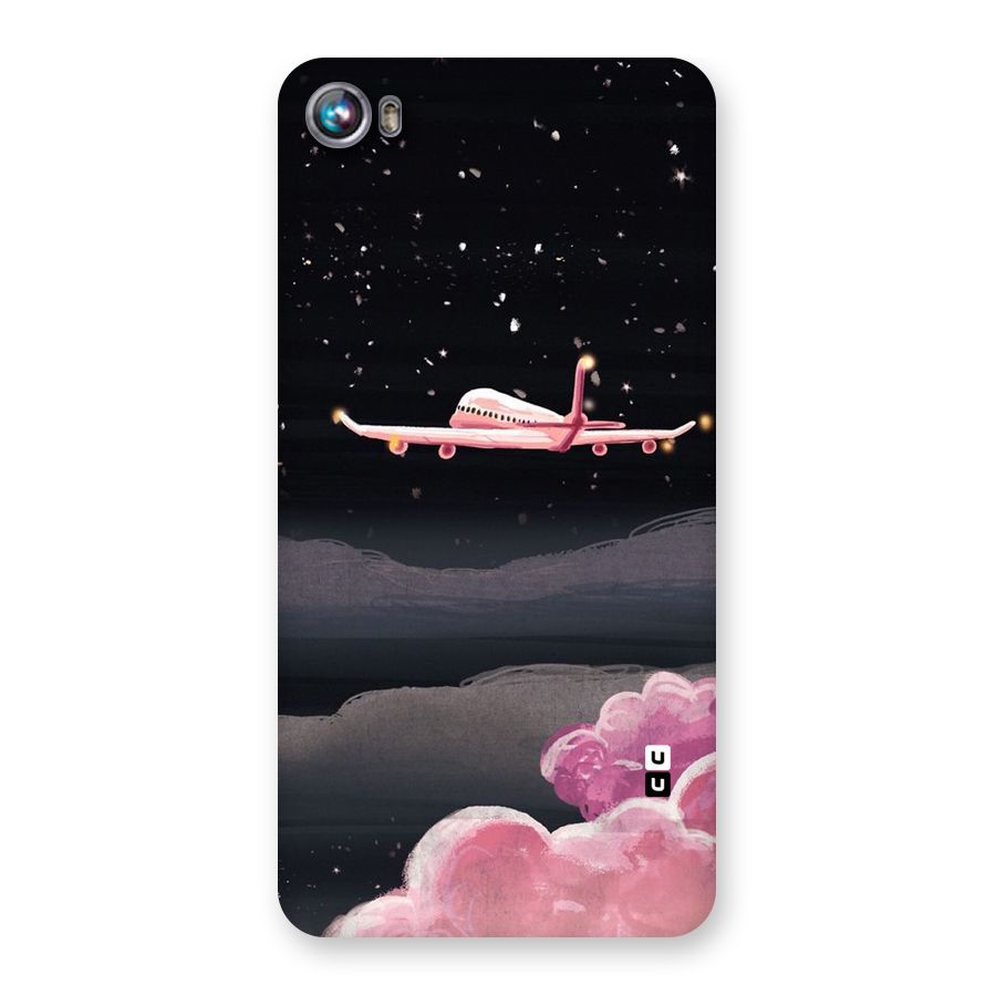 Fly Pink Back Case for Micromax Canvas Fire 4 A107