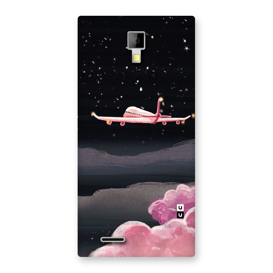 Fly Pink Back Case for Micromax Canvas Xpress A99