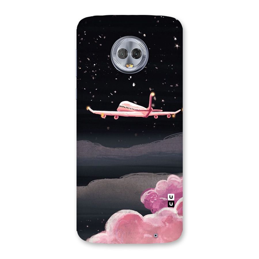 Fly Pink Back Case for Moto G6 Plus