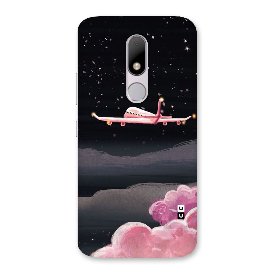 Fly Pink Back Case for Moto M